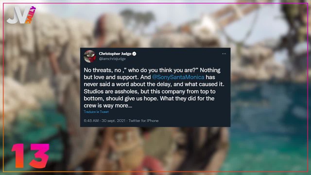 Daily 1 30/09/21 God of War Ragnarok retard