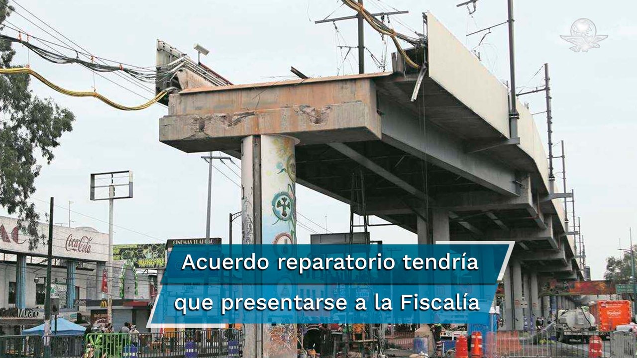 Imputados en colapso de Línea 12 del metro pueden buscar acuerdo reparatorio: Sheinbaum