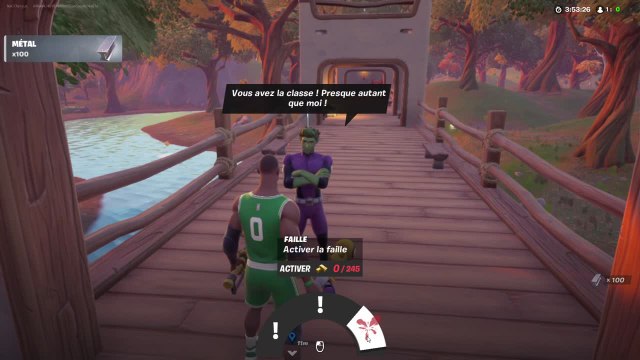 Fortnite, saison 7 : Activer une faille achetée auprès d'un personnage (défis de la semaine 14)