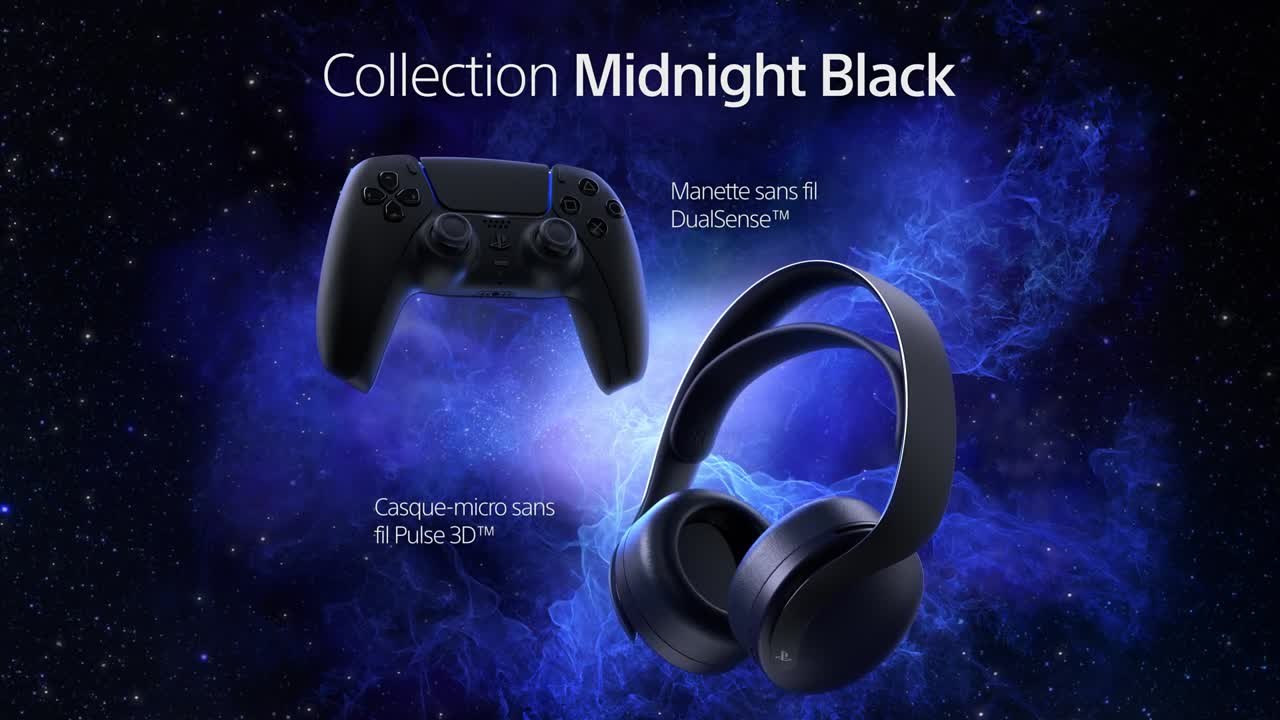 Casque micro sans fil pulse 3d midnight black