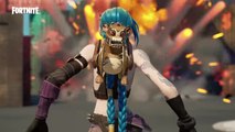 Fortnite - Trailer pour le skin de Jinx (League of Legends)