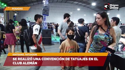 Se realizó una convención de tatuajes en el club alemán