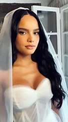 Carol Macedo usou vestido assinado por Lucas Andreni para casamento com Rafael Eboli