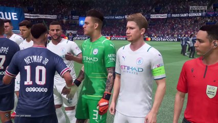 FIFA 22 Gameplay PS4 PSG-City