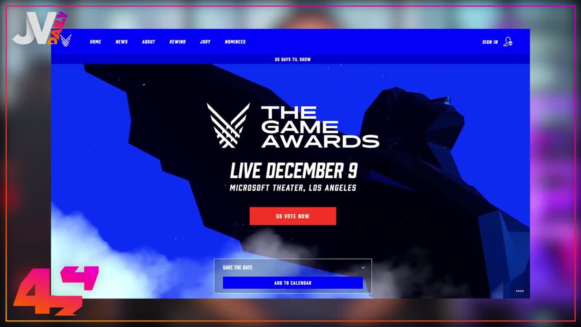 ⁣JVCom Daily - Game Awards 2021 7 millions
