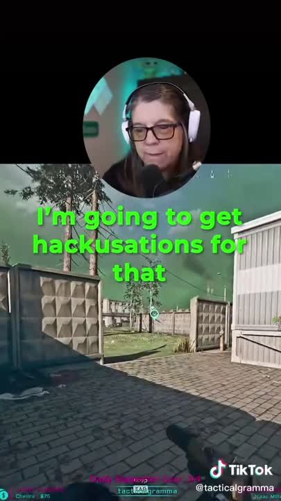 tiktok warzone grandma