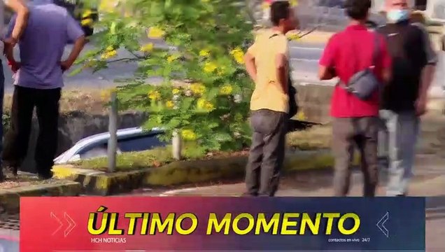 Fuerte accidente vial deja pérdidas materiales en SPS