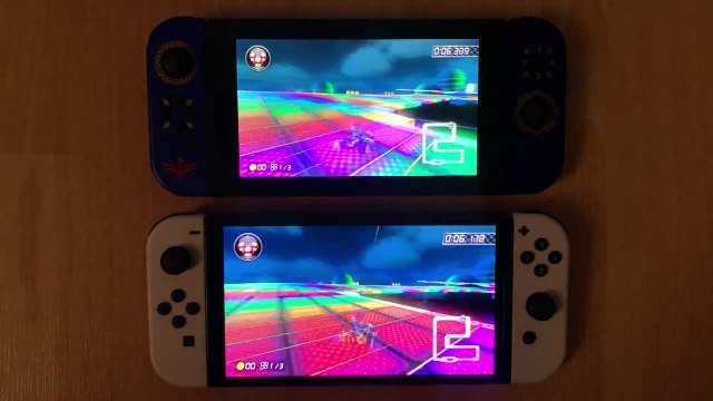 Comparaison Nintendo Switch OLED