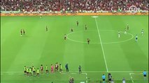 Treta? Gabigol e Paulo Sousa batem boca após gol do Flamengo