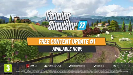 Free Content Update 1 for Farming Simulator 22