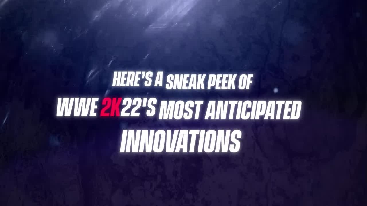 WWE 2K22 - Liste des innovations