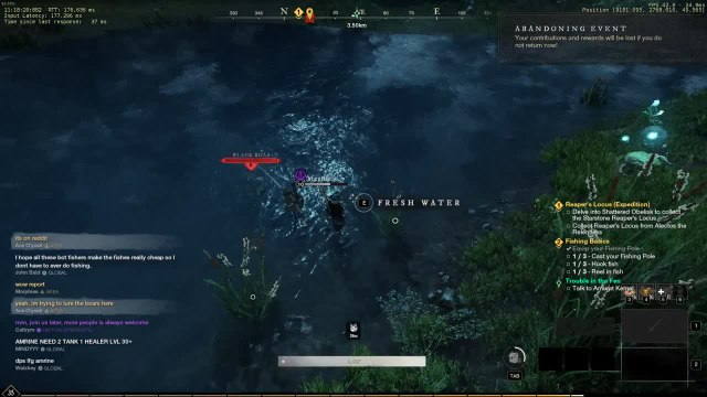 New World : un joueur a trouvé une solution créative pour se débarrasser d'un bot