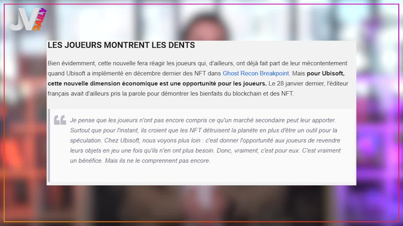 Daily NFT Ubisoft et les Lapins Crétins