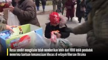 Total Rusia Menyerahkna Bantuan Kemanusiaan Berupa Makanan, Obat-Obatan dan lainnya