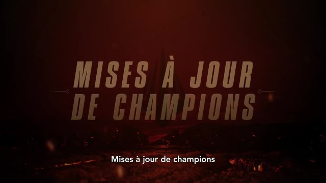 Champions en 2022 Dev Video League of Legends