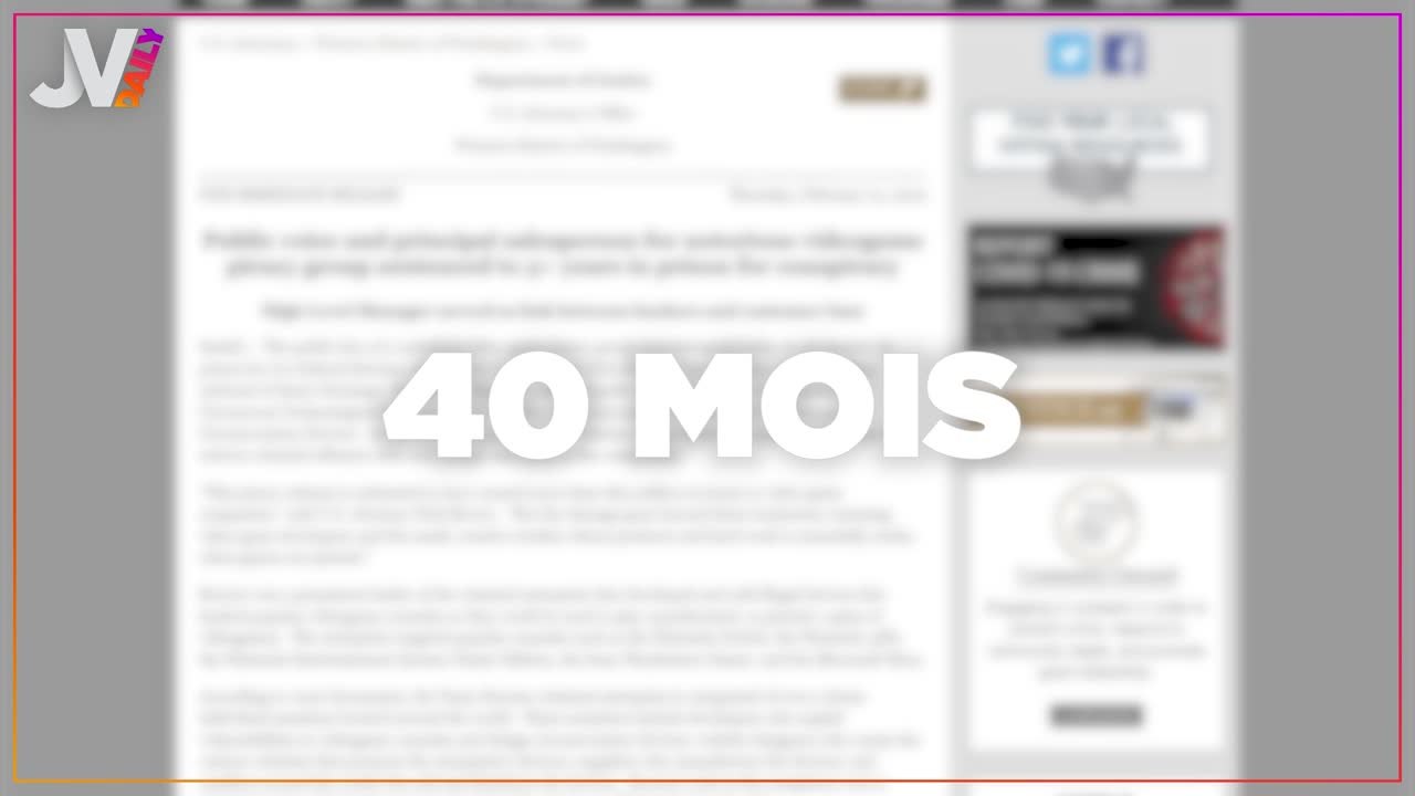 Daily 3 ans de prisons hackeur Switch