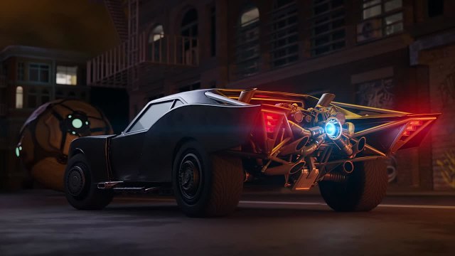 Rocket League Batmobile Trailer