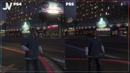 Match : GTA 5 PS5 vs PS4