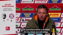 Nagelsmann defends Bayern after 'bizarre' sub mix up