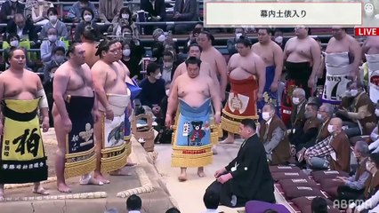 Haru 2022, Makuuchi - Day 12 (Part 01)
