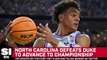 North Carolina defeats Duke in Final Four