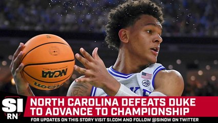 North Carolina defeats Duke in Final Four