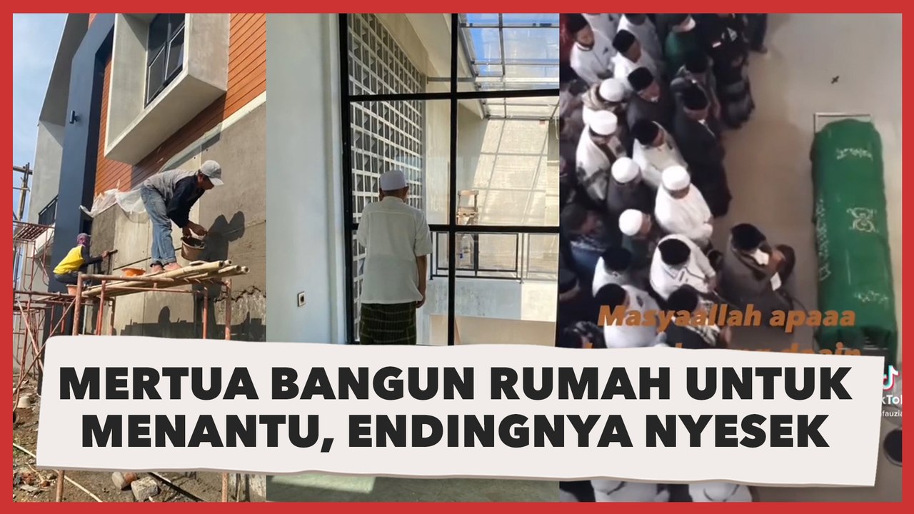 Ingin Tinggal Bersama, Mertua Bangun Rumah untuk Menantu, Endingnya Nyesek