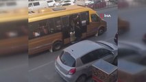 Minibüs şoförü kavga edip araç kovaladı, “Yavaş” diyen yolcuları küfür ederek kovdu