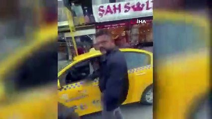 Sadece turist alan boş taksileri görüntüledi: "Taksicilerin saldırısına uğradı"