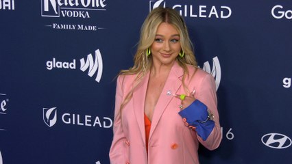 Mollee Gray attends the 33rd Annual GLAAD Media Awards red carpet in Los Angeles