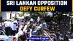 Sri Lanka protesters defy curfew after social media shutdown, hold protest marches | Oneindia News
