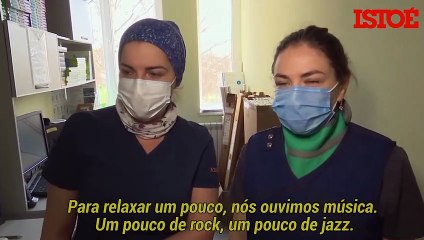 Em meio a bombardeios, hospital de Kharkiv trabalha dia e noite