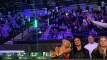 Savannah Marshall fans enjoy a rendition of Sweet Caroline before Hartlepool boxer's win over Femke Hermans in Newcastle