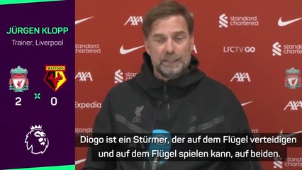 Klopp zu Jota: "Besser, als wir dachten"