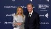 Kathy Hilton, Rick Hilton attend the 33rd Annual GLAAD Media Awards red carpet in Los Angeles