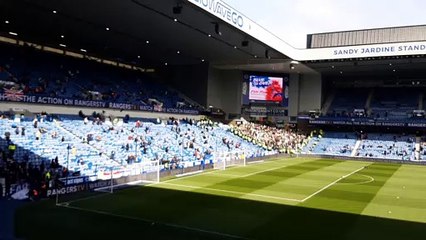 Rangers v Celtic prematch