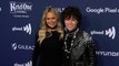 Barbara Alyn Woods, Zackary Arthur attend the 33rd Annual GLAAD Media Awards red carpet in Los Angeles