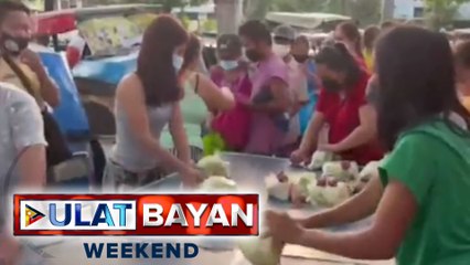 Community pantry sa Maharlika, Brgy. UP village, QC, isang taon nang tumutulong sa mga nangangailangan