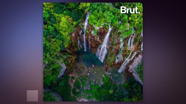 Las aguas turquesas del jardín del diablo