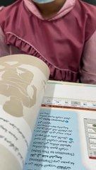 جدية والتزام كبيرين من الطلاب في أول أيام الدراسة الحضورية في رمضان