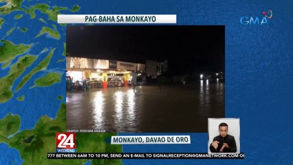 Ilang bahagi ng Mindanao, nakaranas ng matinding pag-ulan | 24 Oras Weekend