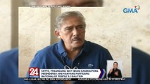 Sotto, itinangging may ibang kandidatong ineendorso ang kanyang partidong Nationalist People's Coalition | 24 Oras Weekend