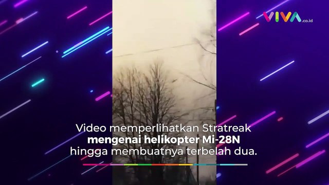 Helikopter Rusia Dihajar Rudal Ukraina Pemberian Inggris