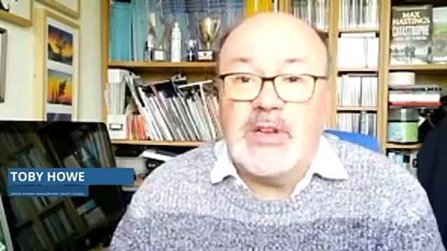 Toby Howe from KCC Highways talking about Operation Brock and the Dover delays