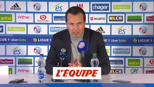 Stéphan : « On a pris l'ascendant en deuxième mi-temps » - Foot - L1 - Strasbourg