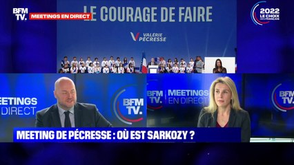Nicolas Sarkozy hué au meeting de Valérie Pécresse à Paris