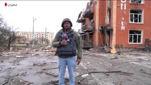 مشاهد حصرية من مكارف بعد استعادة القوات الأوكرانية السيطرة عليها