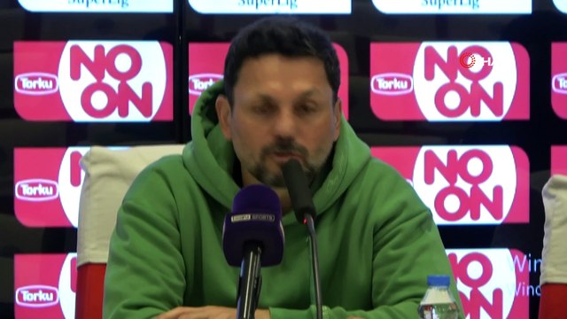 Süper Lig ekibinin teknik direktöründen maç sonu dikkat çeken açıklama 'Maçı hak etmedik'