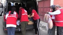 KAHRAMANMARAŞ - Türk Kızılay'dan ihtiyaç sahiplerine yardım