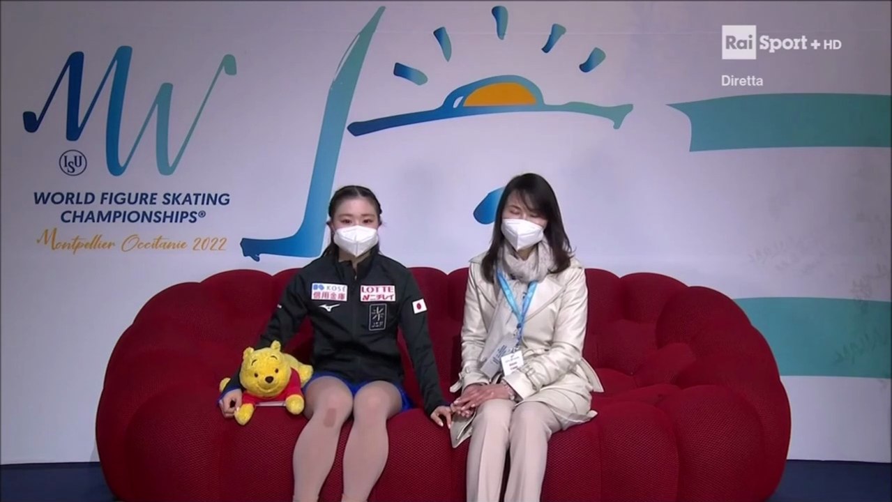 WC22 - Commentators mention Hanyu (RAI ITA)